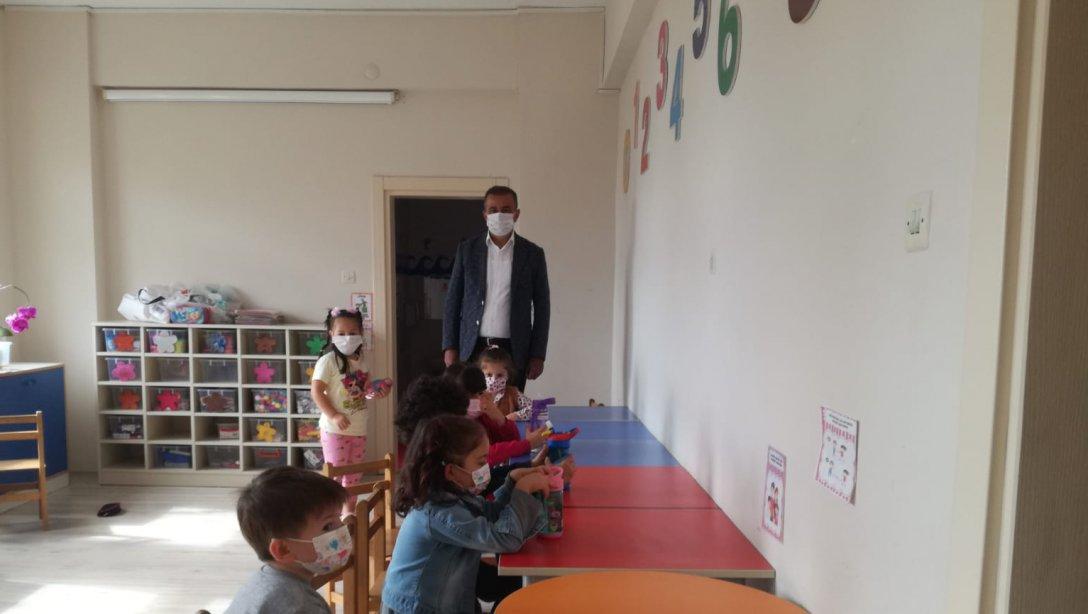 İlçe Milli Eğitim Müdürümüz Sayın Akın Aydın Ulubey Anaokulu'na ziyarette bulundu.